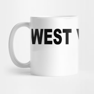 West Village Black Mug